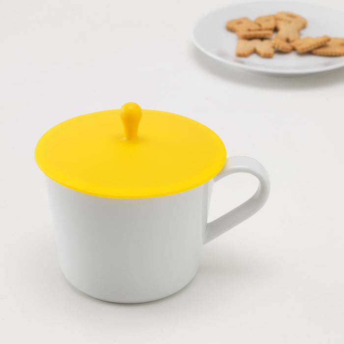 SMULFARE Lid for mug, silicone yellow