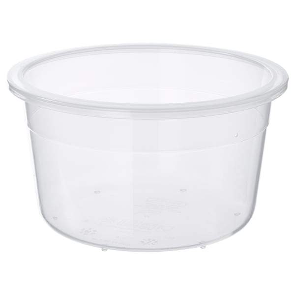 IKEA 365+ Food container, round/plastic 750 ml