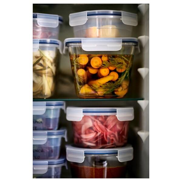 IKEA 365+ Food container, round/plastic 750 ml