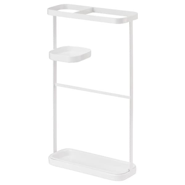 RASSLIG Umbrella stand, steel white 45 cm