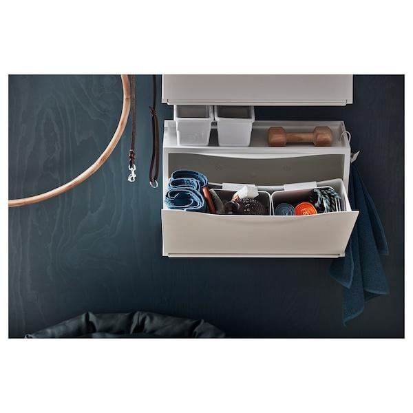 TRONES Shoe cabinet/storage, white 52x18x39 cm