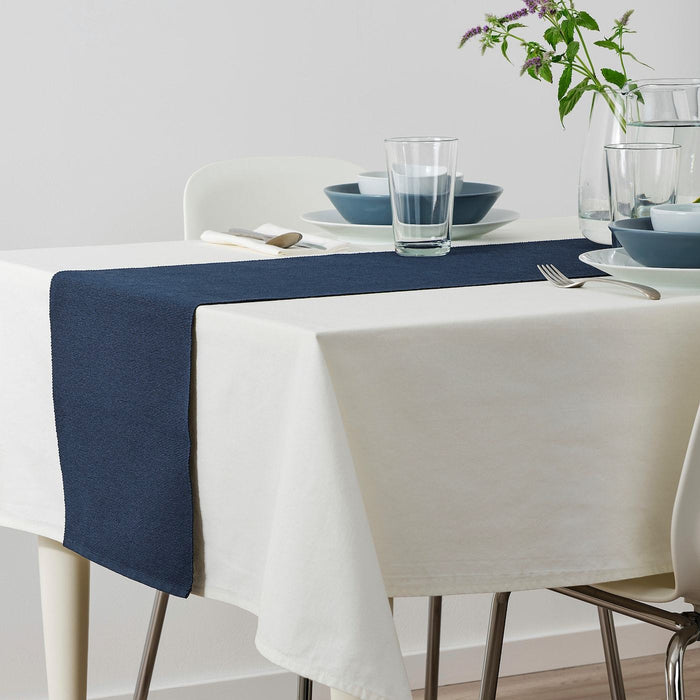 MARIT Table-runner, dark blue 35x130 cm