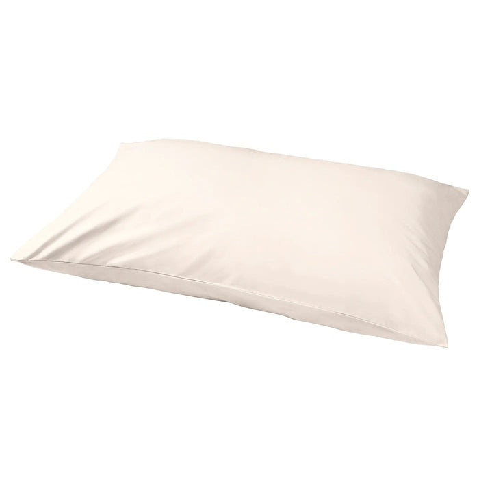 SOMNTUTA Pillowcase, light beige, 50x80 cm