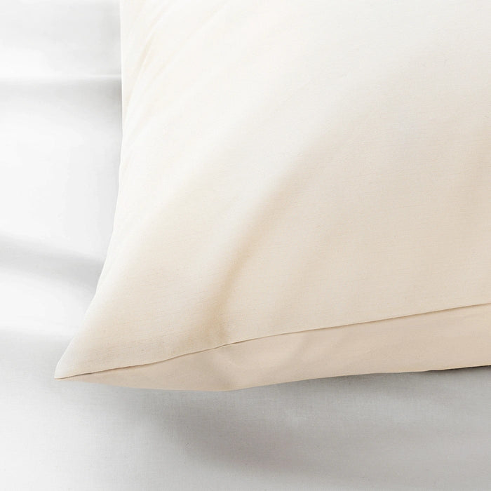 SOMNTUTA Pillowcase, light beige, 50x80 cm