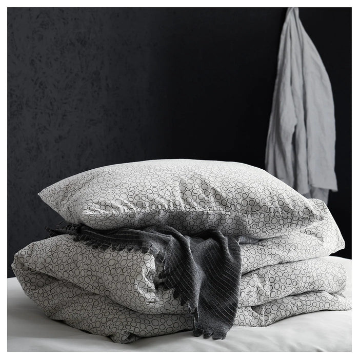 TJARBLOMSTER Bedspread, grey, 150x210 cm