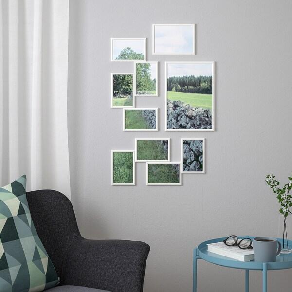 YLLEVAD Collage frame for 4 photos, white21x41 cm