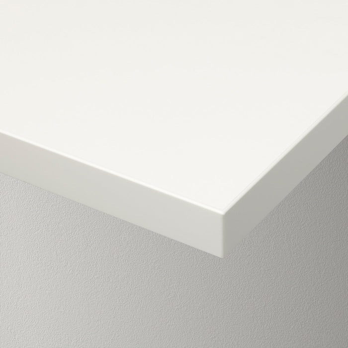 BERGSHULT Shelf, white, 120x20 cm, 80430497