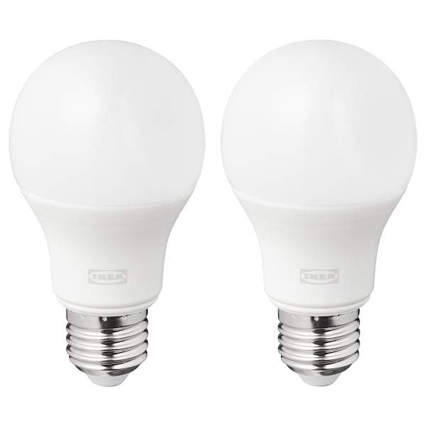 RYET LED bulb E27 1055 lumen, globe opal white