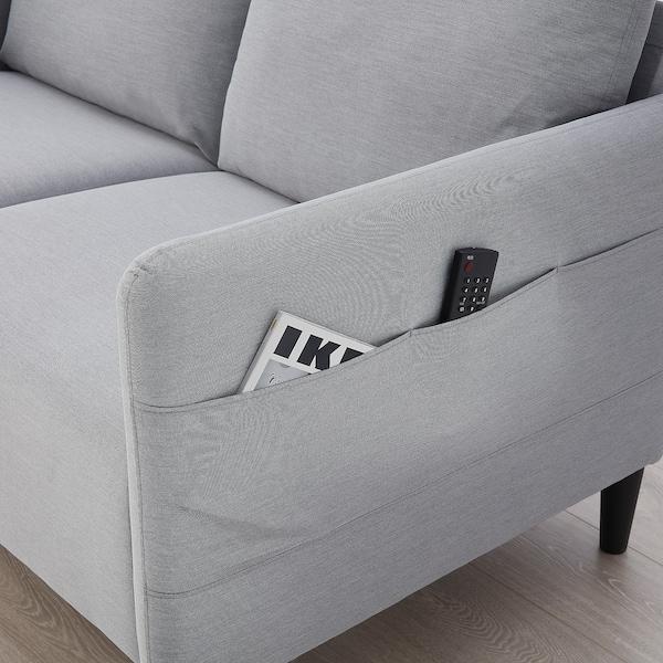 ANGERSBY 2-seat sofa, Knisa light grey