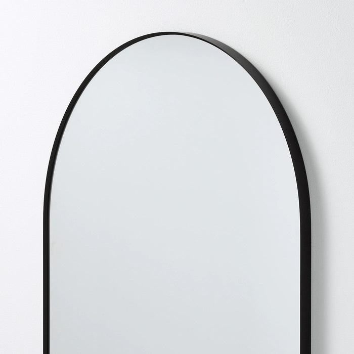 LINDBYN Mirror, black 60x120 cm