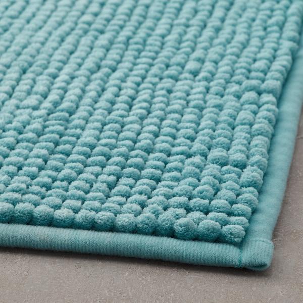 TOFTBO Bath mat, turquoise 40x60 cm