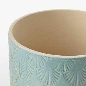 CHIAFRON Plant pot, in/outdoor light blue 12 cm