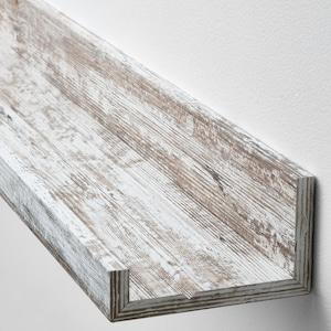 MOSSLANDA Picture ledge, white stained pine effect 55 cm