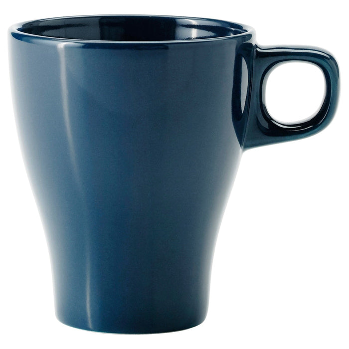 FARGRIK mug, dark turquoise, 25 cl