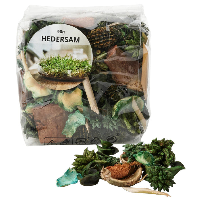 HEDERSAM Scented potpourri, Fresh grass/light green 90 g