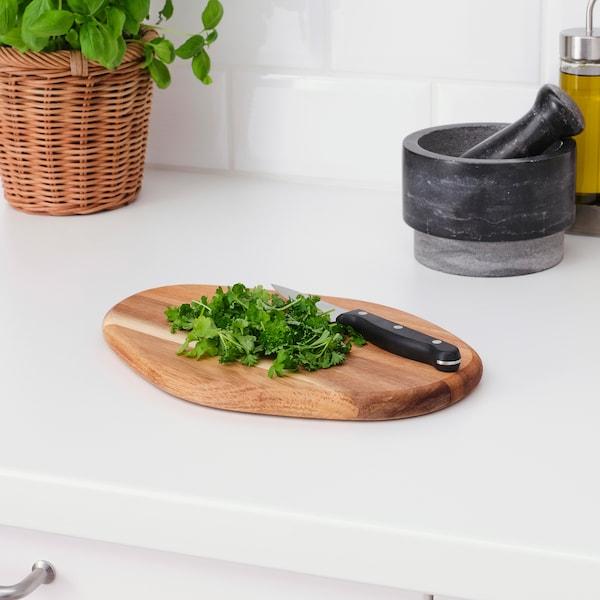 FASCINERA Chopping board, acacia 28x19 cm