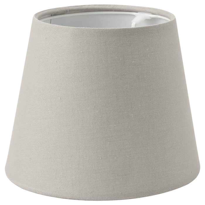 SKOTTORP Lamp shade, light grey 19 cm