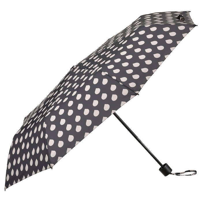 KNALLA Umbrella, black/beige drop