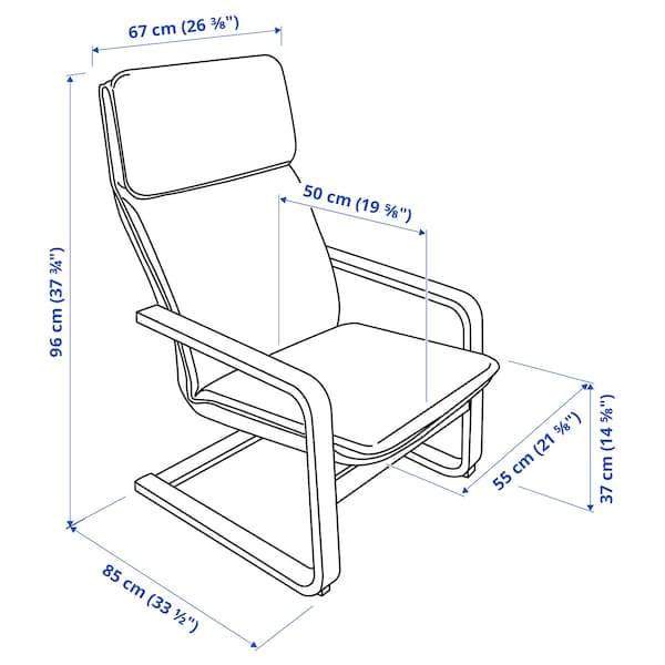 PELLO Armchair, Holmby natural