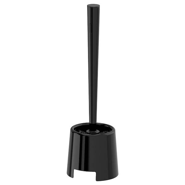 BOLMEN Toilet brush/holder, black