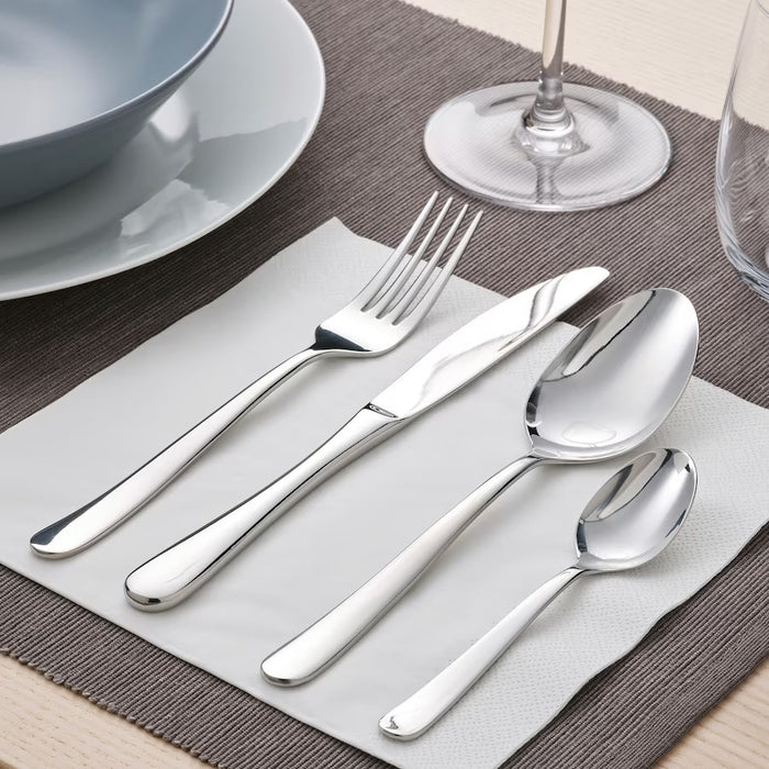 MARTORP 30-piece cutlery set, stainless steel