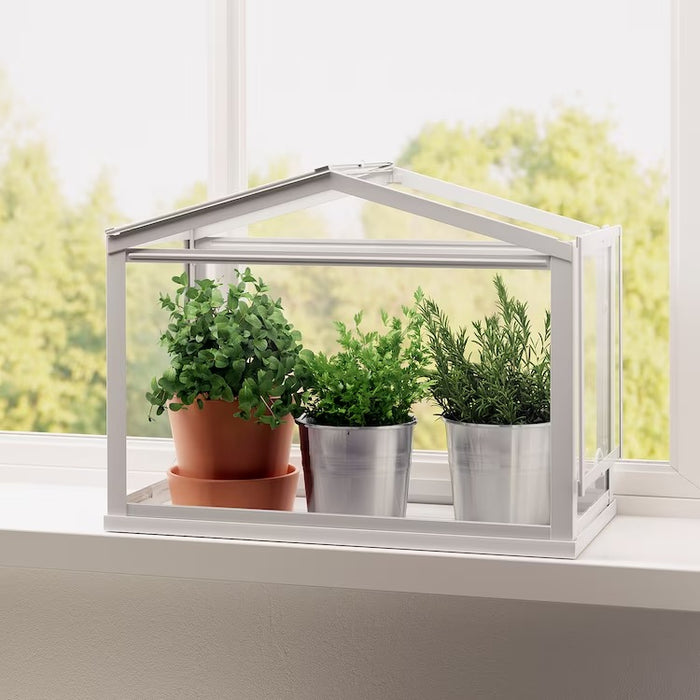 SOCKER greenhouse, white