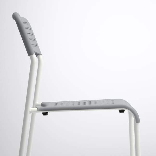 ADDE Chair, grey/white