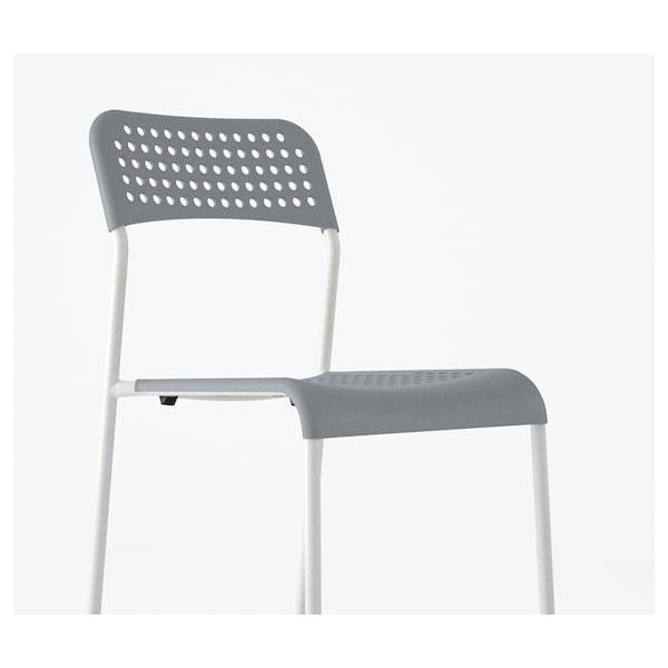 ADDE Chair, grey/white