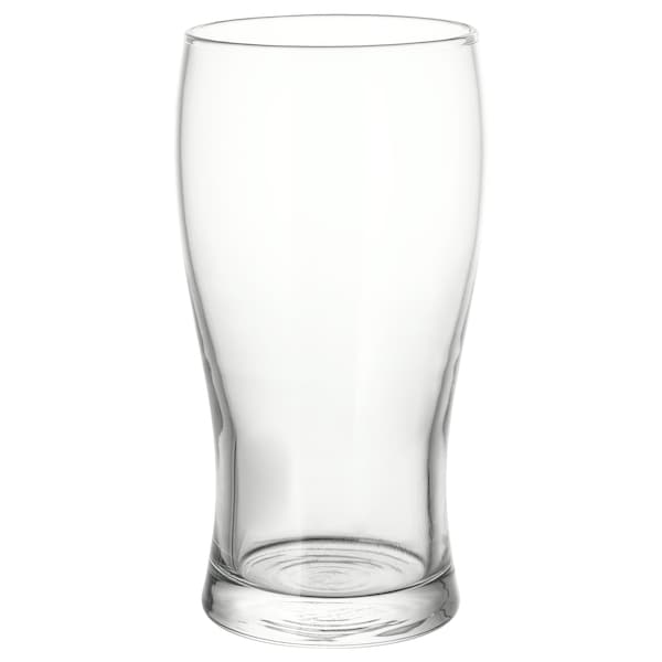 LODRAT Beer glass, clear glass 50 cl