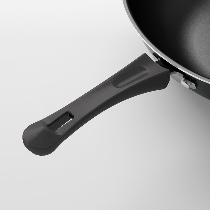 TOLERANT Wok, black 33 cm