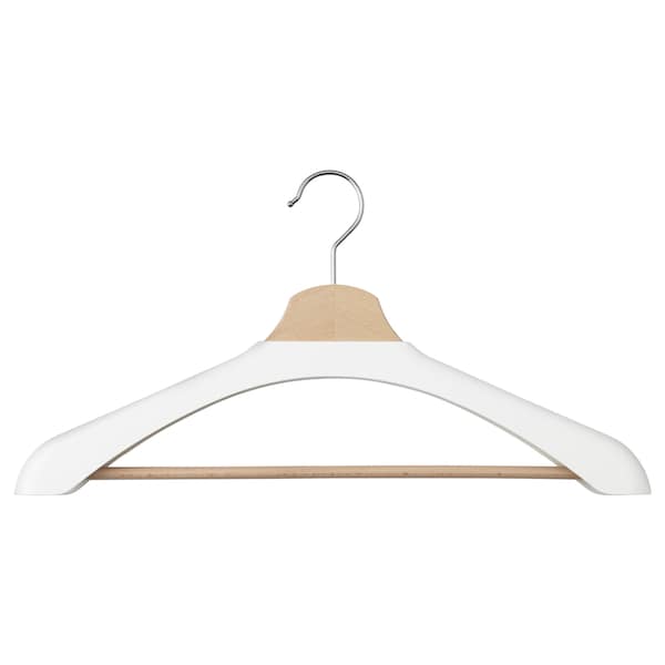 BUMERANG Shoulder shaper for hanger, white