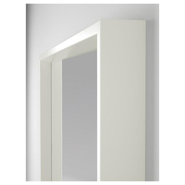 NISSEDAL Mirror, white 65x65 cm