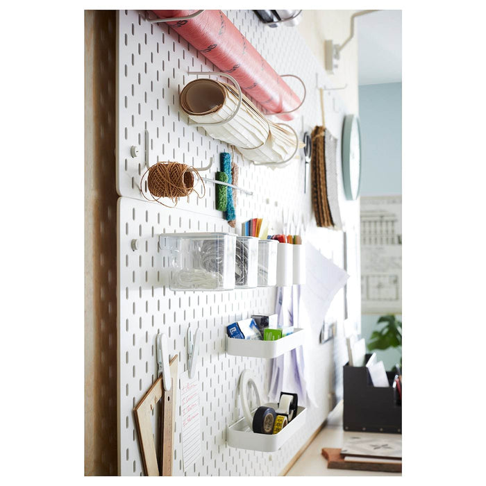 SKADIS Pegboard, white 76x56 cm