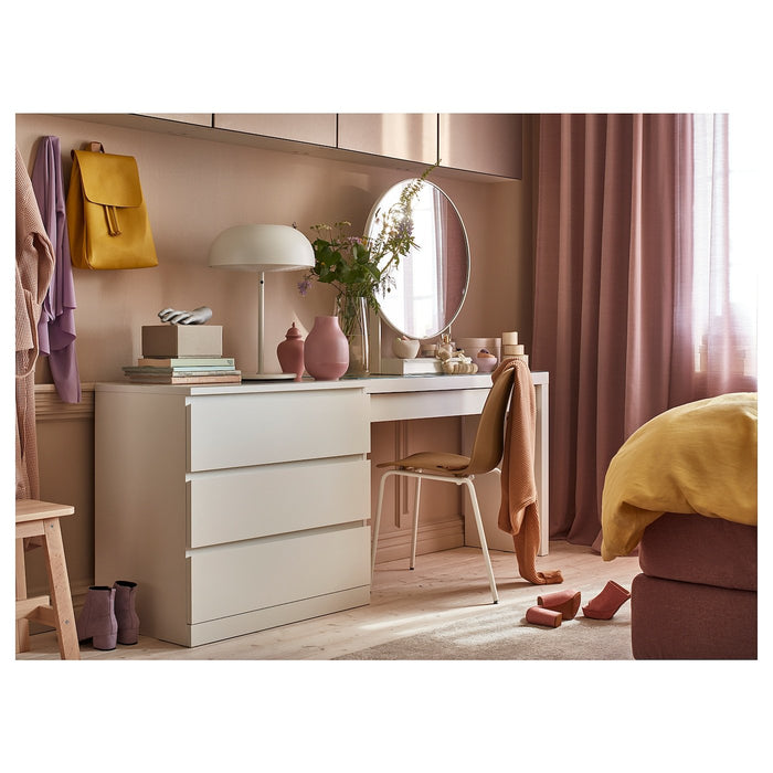 MALM Chest of 3 drawers, white 80x78 cm