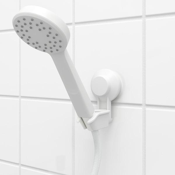 TISKEN Hand shower park bracket with suction cup, white