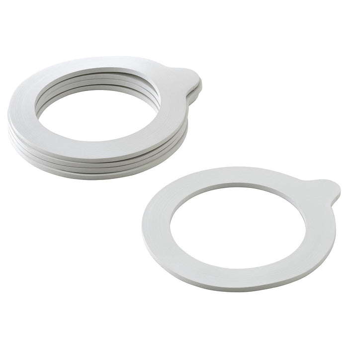 KORKEN Rubber gasket, white