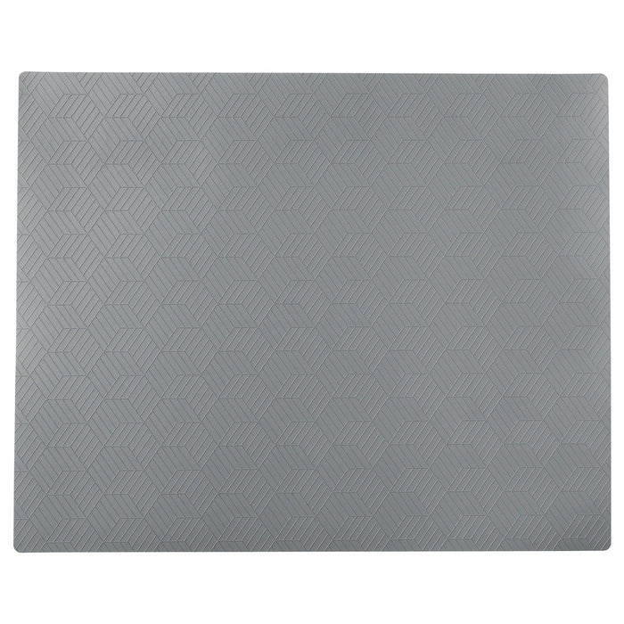 SLIRA Place mat, grey 36x29 cm