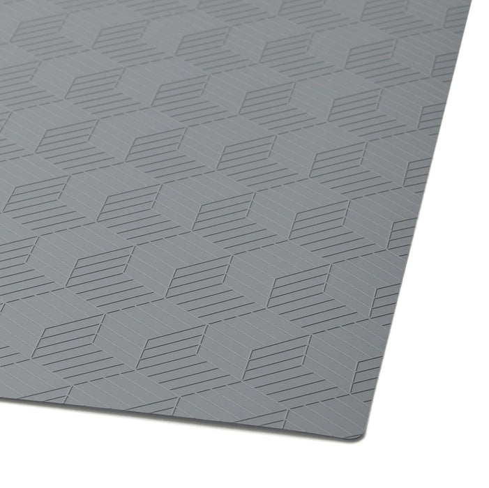 SLIRA Place mat, grey 36x29 cm