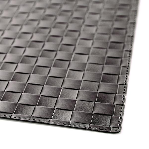 ORDENTLIG Place mat, black 46x33 cm