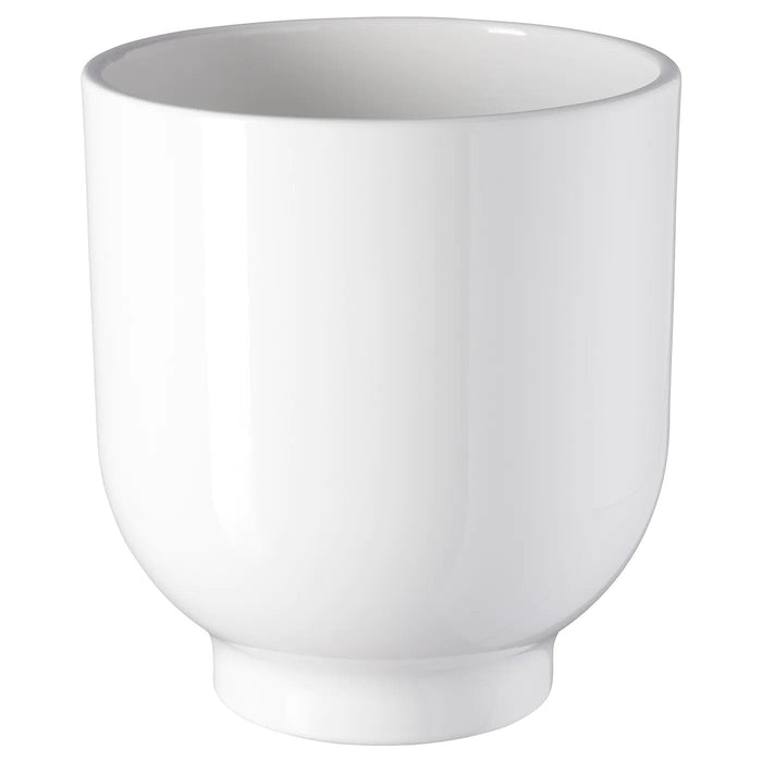 DROMSK plant pot, white, 15 cm