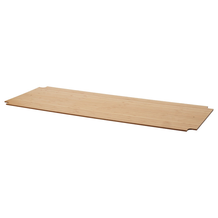 OMAR Cover for shelf, bamboo, 92x36 cm