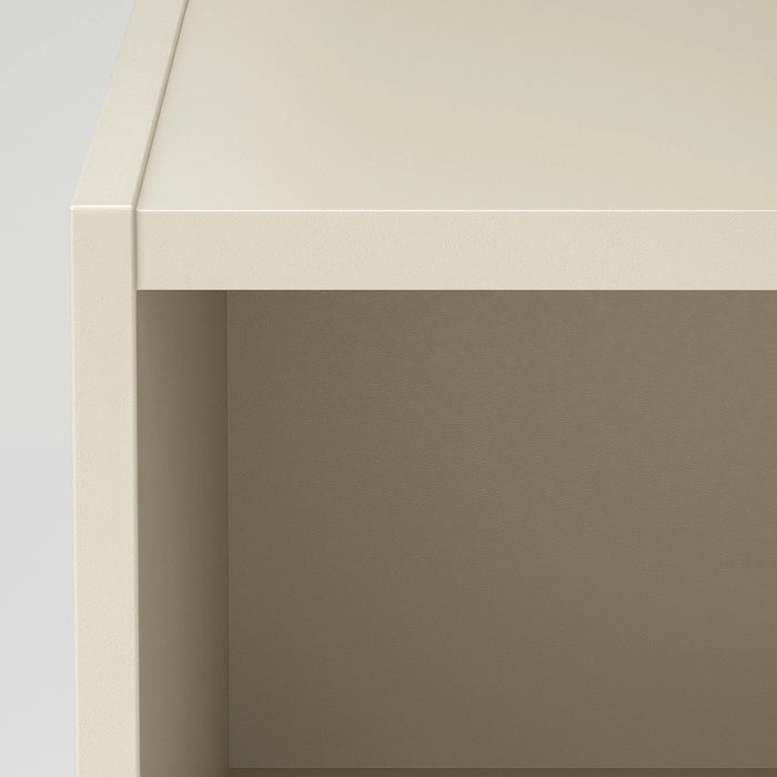 GURSKEN Bedside table, light beige 39x30 cm