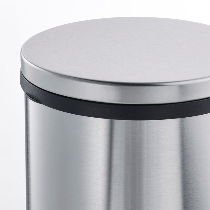 SNORPA Pedal bin, stainless steel 12 l