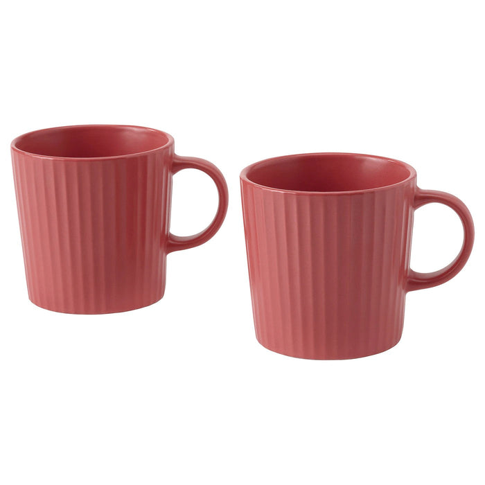 KEJSERLIG Mug, dark pink, 30 cl