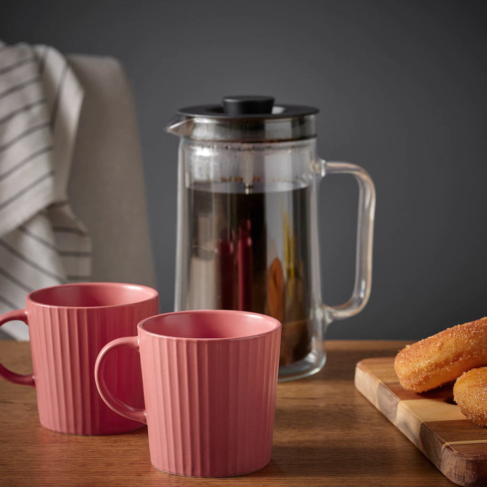 KEJSERLIG Mug, dark pink, 30 cl