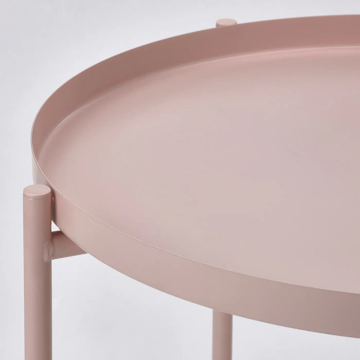 GLADOM tray table, pale pink, 45x53 cm