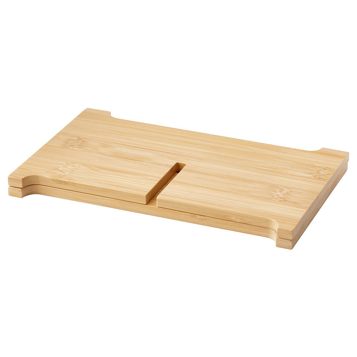 OGONTROST Stand for jar with tap, bamboo, 22x14 cm