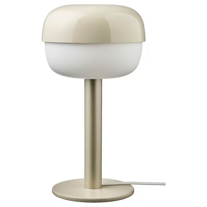 BLASVERK Table lamp, beige, 36 cm