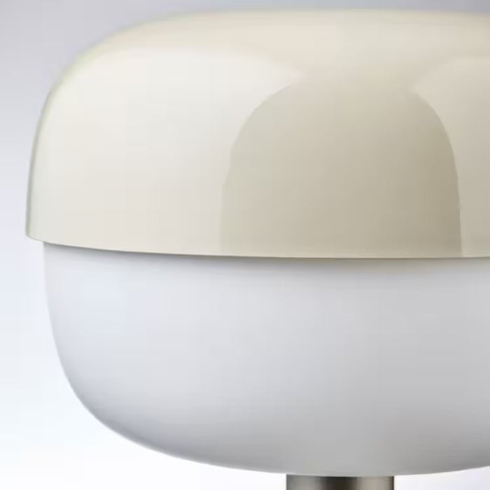 BLASVERK Table lamp, beige, 36 cm