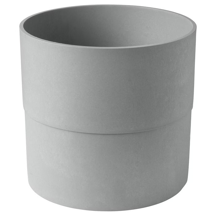 NYPON plant pot, in/outdoor grey, 32 cm